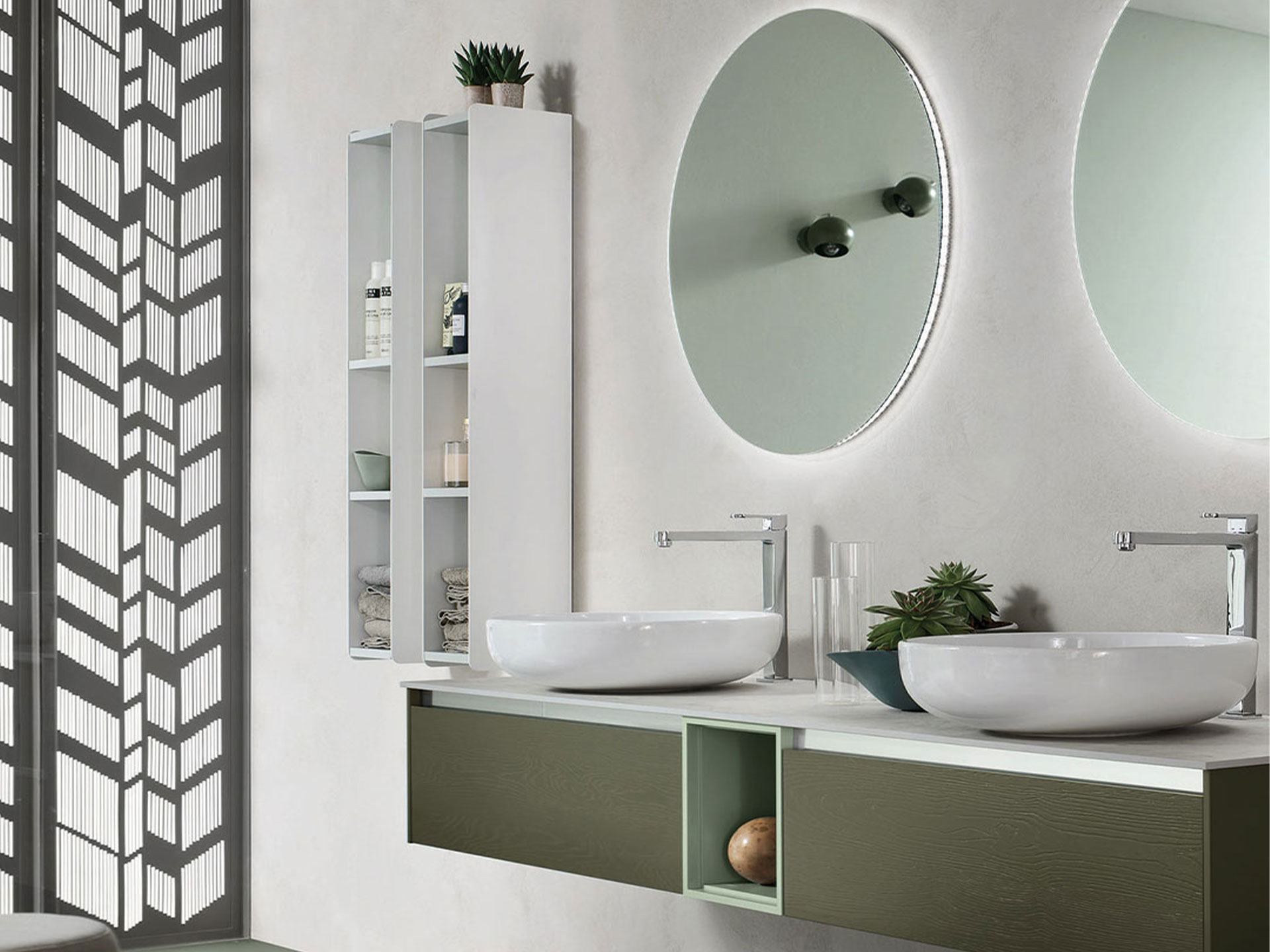 Arredo bagno outlet moderno e funzionale